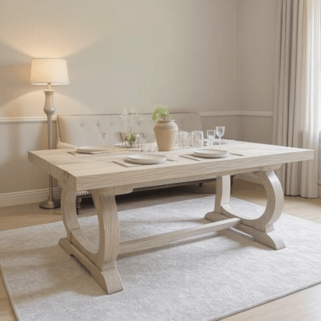 6 Seater Dining Table Set