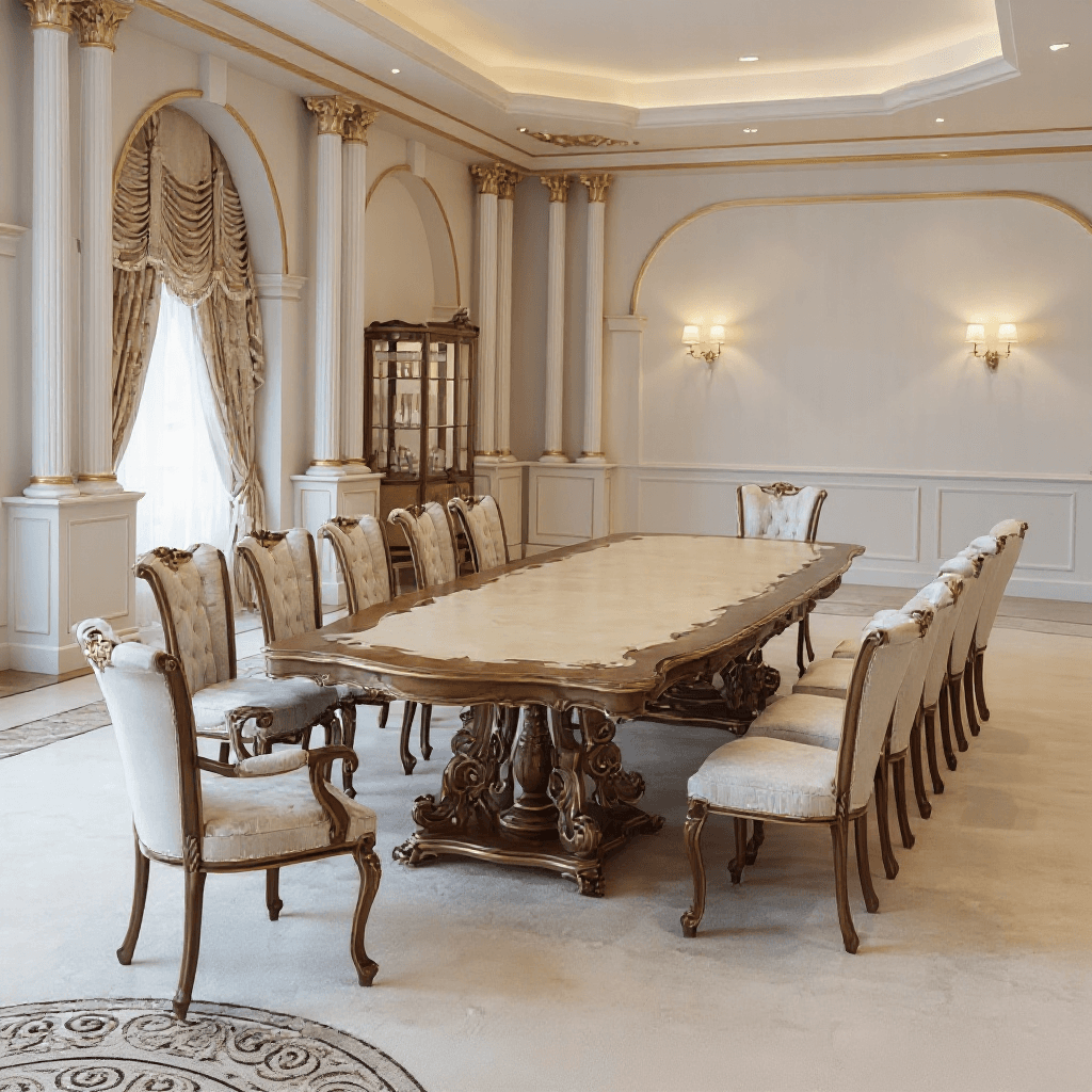 Luxury 6 Seater Dining Table