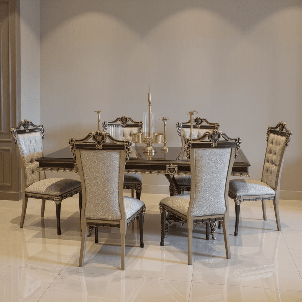 Luxury Dining Table Set