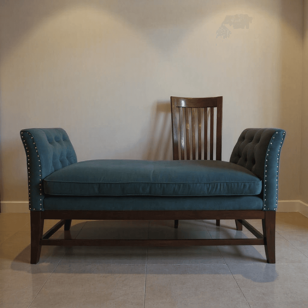 Custom 4-Seater Dining Table Set